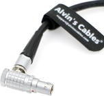 Alvin'S Cables 6 Pin Male To Right Angle 6 Pin Female Power Cable For DJI Ronin-2 Gimbal Stabilizer To RED Epic&Scarlet