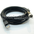 Standard RJ45 Cat6 Data M12 Cable Assembly To Hirose Original 8 Pin High Flex For Sony