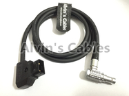 D-tap to 0b 4 Pin Right Angle Cable for Cameras Custom Length