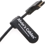 Alvin'S Cables Z Cam E2 L Shape HDMI Cable Left Angle To Right Angle High Speed HDMI Cord For Atomos Shinobi Ninja V