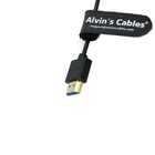 8K 2.1 HDMI Cable High Speed For Atomos Ninja V Monitor Straight To Down Angle HDMI Cord For Z CAM E2/Sony FS5/FS7