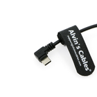 USB-C Type-C Right Angle To D-Tap Power Cable Regulated 5V Output For Blackmagic Design Micro Converter