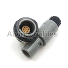 Compatible PAG LEMO Plastic Electrical Connectors 7 Pin For Medical Industry