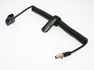 Alvin's Cables TV Logic Monitor Power Cable D Tap to Mini XLR 4 Pin Female for ARRI RED Camera