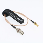 DIN 1.0/2.3 Mini BNC Female to BNC Female Extension Cable for Blackmagic HD SDI
