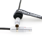 Flexible 2 Pin Male to 2 Pin Cable Power Teradek Bond Via ARRI Alexa Camera