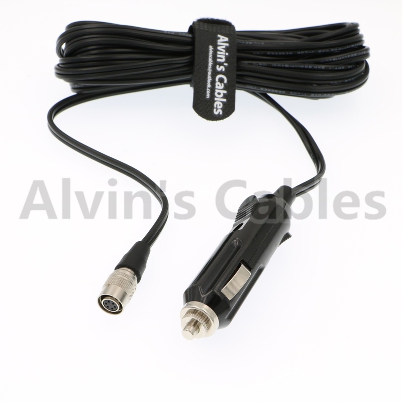 Point Grey Camera Video Power Cable 5m Cable Hirose 6 Pin Female To Car Cigarette Lighter